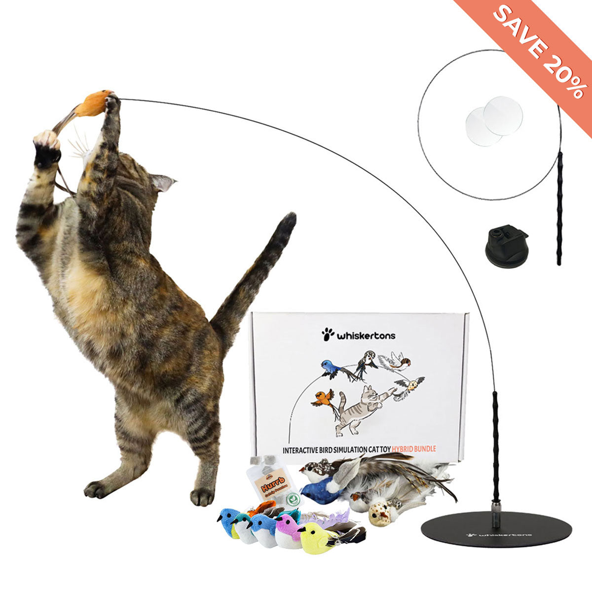 Interactive Bird Simulation Cat Toy Hybrid Bundle (Deluxe Edition)