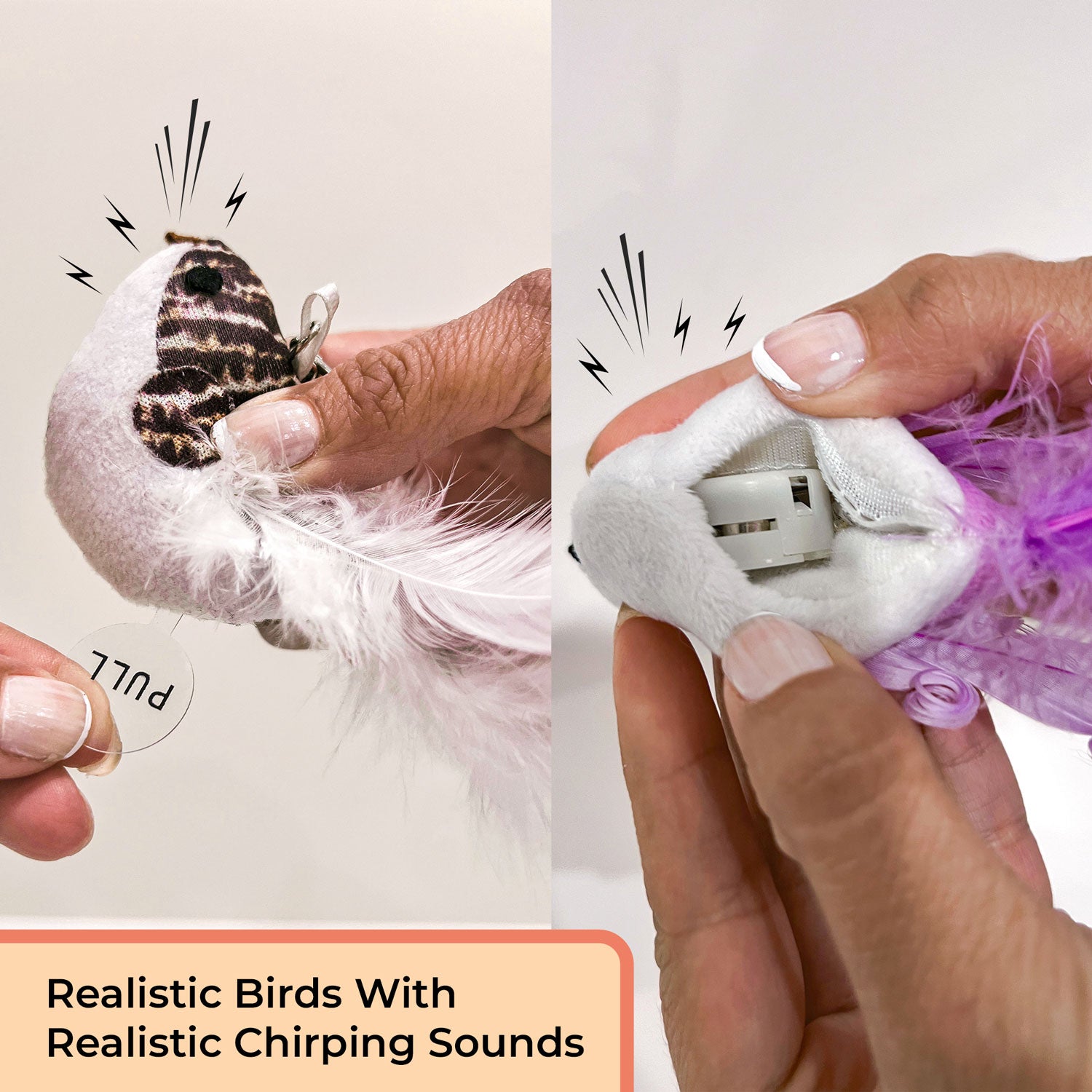 Chirping Bird Attachments (Chirping Bird Toy)